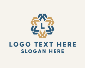 Star - Geometric Decorative Star logo design