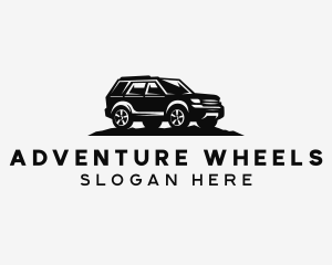 4wd - SUV Transportation Car logo design