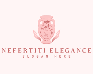 Elegant Pottery Vase logo design