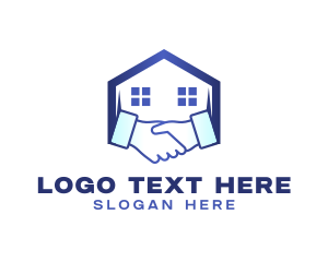Partnership - Hand Deal Realtor logo design
