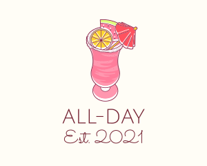 Juice Stand - Slushy Fruit Drink logo design