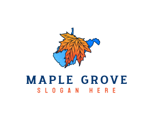 West Virginia Maple Leaf logo design