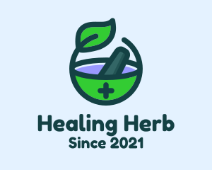Traditional Medicine Tools logo design