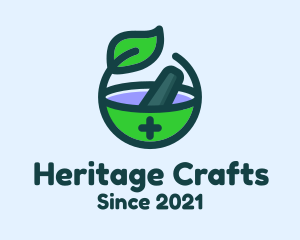 Traditional - Traditional Medicine Tools logo design