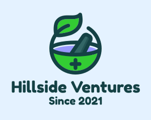 Hillside - Traditional Medicine Tools logo design