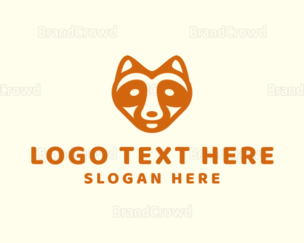 Wild Fox Animal Logo