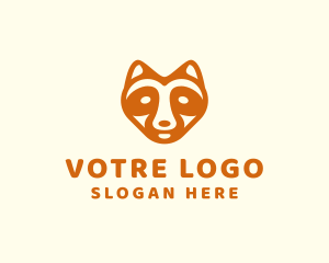 Wild Fox Animal Logo