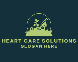 Garden Lawn Mower Equipment logo design