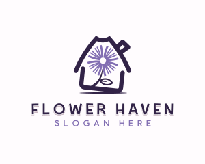 Kindergarten Flower Daycare logo design