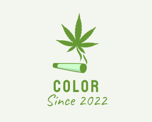 Cigar - Medical Marijuana Smoke logo design