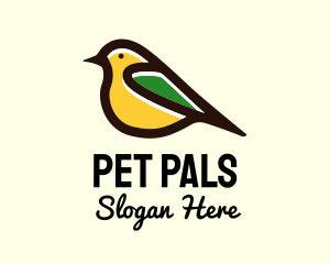 Simple Pet Bird logo design