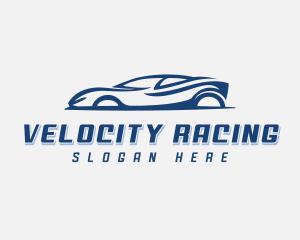 Race Car Automobile logo design