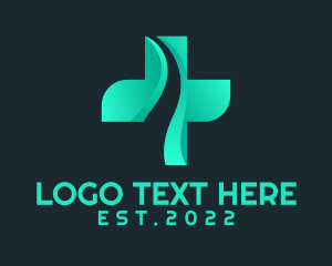 Drugstore - Medicinal First Aid Cross logo design