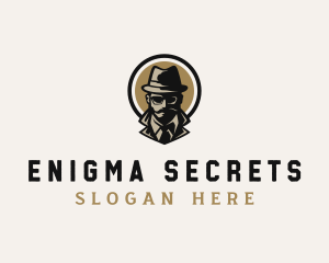 Mysterious Detective Spy logo design