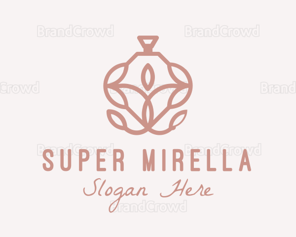 Feminine Floral Cologne Scent Logo