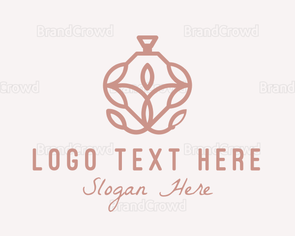 Feminine Floral Cologne Scent Logo