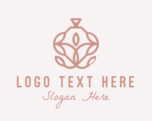 Girly - Feminine Floral Cologne Scent logo design