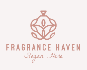 Feminine Floral Cologne Scent  logo design