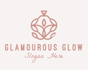 Glamourous - Feminine Floral Cologne Scent logo design