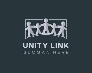 Unity People Charity logo design