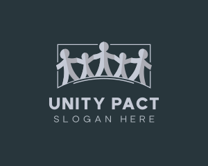 Unity People Charity logo design