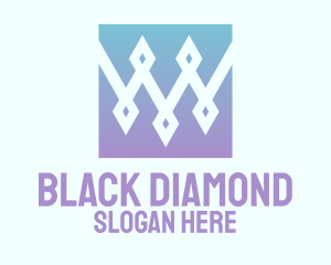 Luxury Diamond Pattern logo design