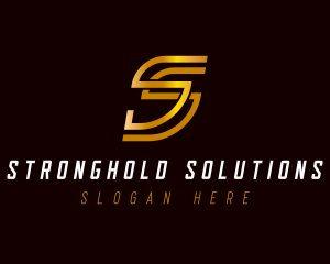 Luxury Premium Letter S logo design