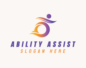 Disability - Paralympic Disability Organization logo design