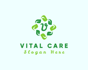 Vegan - Organic Vegan Cafeteria logo design