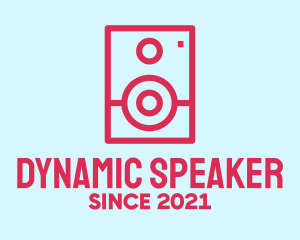 Speaker - Simple Baby Monitor logo design