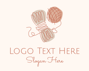 Yarn - Yarn Wool Ball logo design