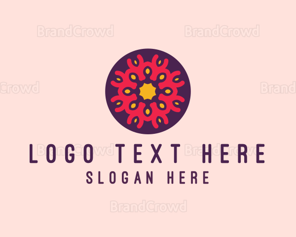 Decorative Floral Pattern Logo