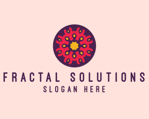 Fractal - Decorative Floral Pattern logo design