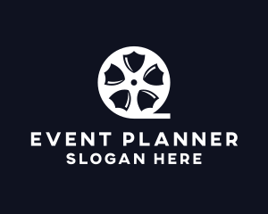 Entertainment - Shield Film Reel logo design