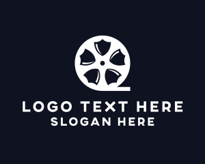 Shield Film Reel Logo