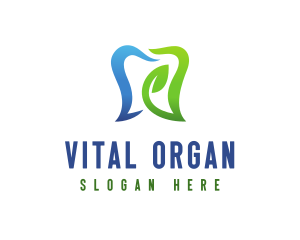 Organic Natural Dentistry logo design