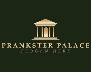 Pillar Structure Building logo design