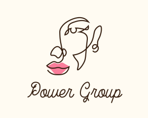 Lip Pout Beauty Studio Logo