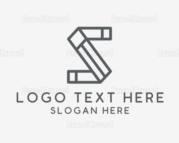 Generic Outline Letter S Business Logo