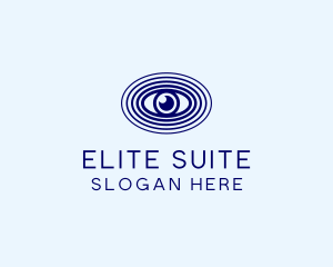 Blue Optic Eye  Logo