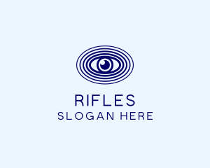 Blue Optic Eye  Logo