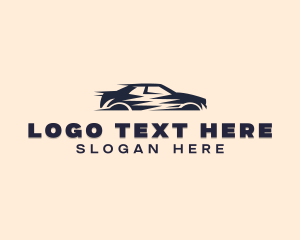 Transport - Fast Car Racer logo design