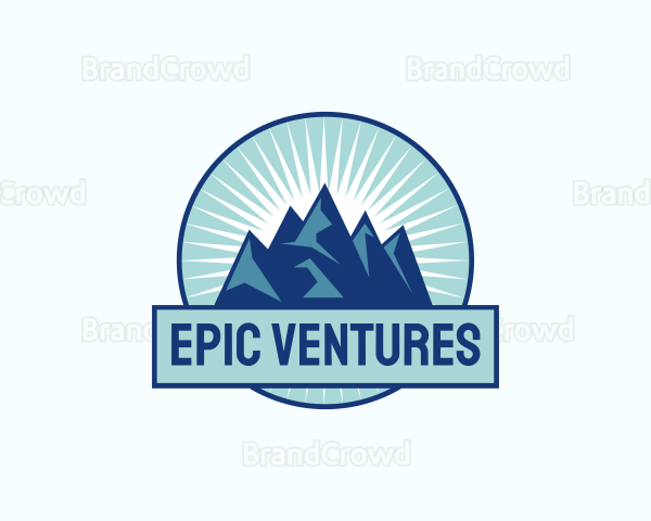 Peak Mountain Adventure Logo
