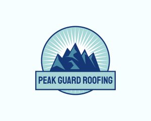 Peak Mountain Adventure logo design