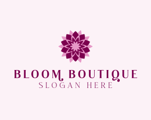 Bloom - Blooming Lotus Flower logo design