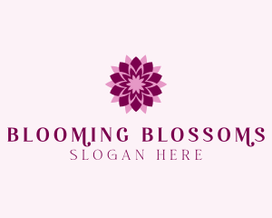 Blooming - Blooming Lotus Flower logo design