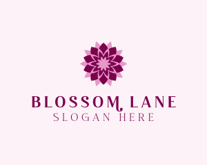 Blooming Lotus Flower  logo design