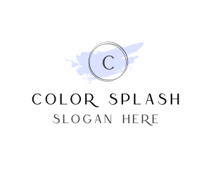 Watercolor Fashion Boutique logo design