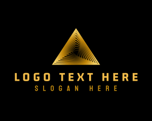 Triangle - Media Triangle  Agency logo design