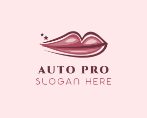 Lips Beauty Salon Logo